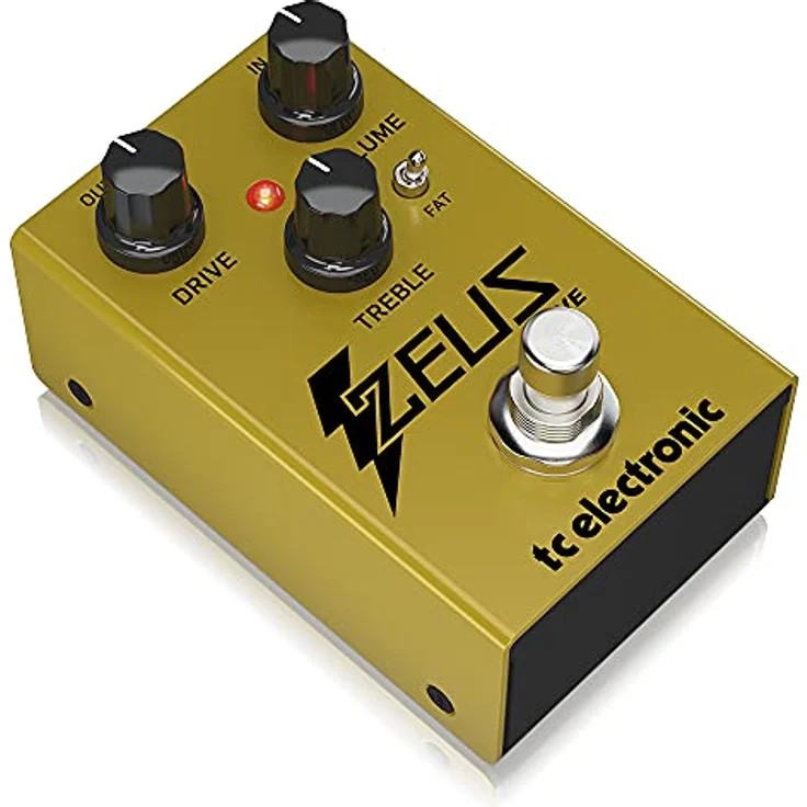tc electronic Zeus Overdrive, Dynamisches Overdrive Boost-Pedal mit FAT Mod-Schalter und Buffered Bypass – Bild 2