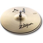 Zildjian 14" A-Series New Beat Hi-Hat, Schlagzeugbecken mit traditionellem Finish und solidem Grundsound