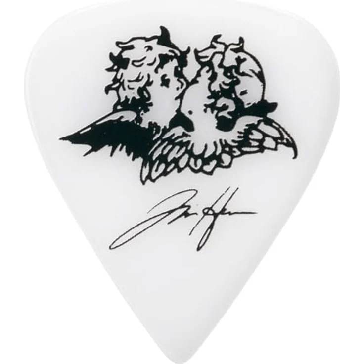 Ibanez P1000TH-C1 Tim Henson, Signature Plektrum Set mit 3x Pink & 3x Black, Teardrop-Form, 1,11mm Stärke, Made in Japan – Bild 5