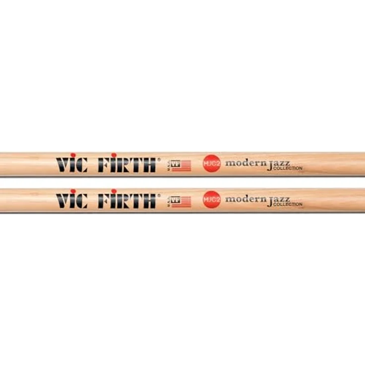 Vic Firth Modern Jazz MJC2, Drumsticks aus Hickory mit verlängertem Kopf, 40,64 cm Länge, 13,97 mm Durchmesser – Bild 4