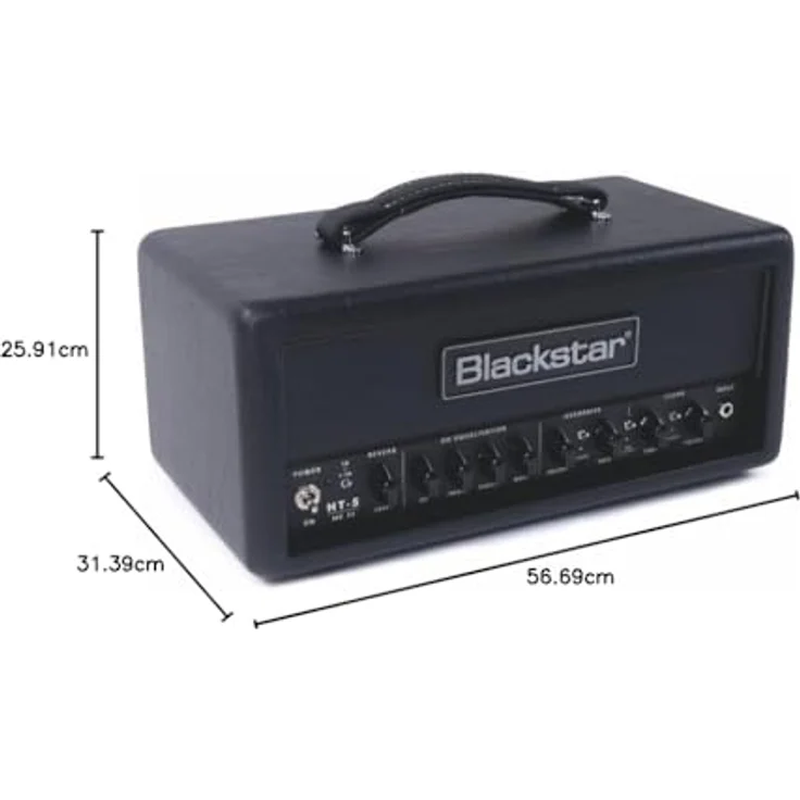 Blackstar HT-5RH MKIII, Röhrentop mit 5 Watt, 2 Kanälen, ECC83 und 12BH7 Röhre, schwarz – Bild 6
