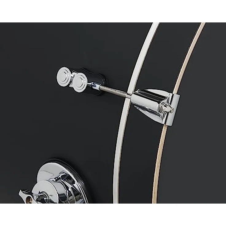DW PDP CM4 Studio, Schlagzeugset in Satin Black mit 100% Ahornholz-Kesseln, 7-lagig, inkl. 10"x08", 12"x09", 14"x14" Toms und 20"x16" Bass Drum – Bild 2