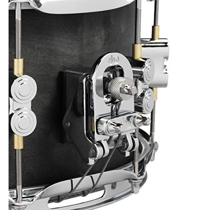 DW PDP 14"x6,5" Black Wax Snare, 10-lagiger Ahornkessel mit mattschwarzer Oberfläche, DW MAG Abhebung, True Pitch Spannschrauben – Bild 2