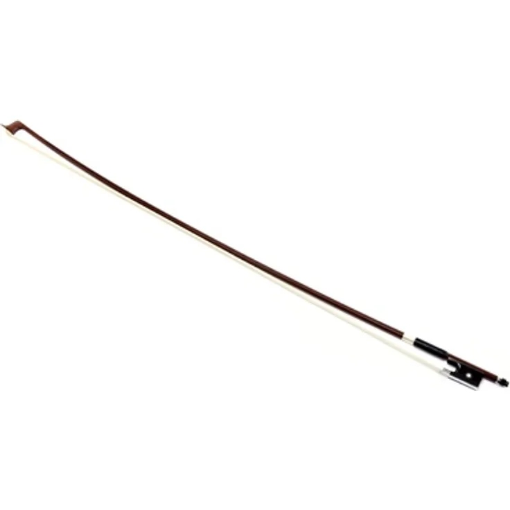 Dörfler D9 Violin Bow 4/4, Geigenbogen aus Massaranduba mit Ebenholzfrosch und Drahtbewicklung, Made in Germany