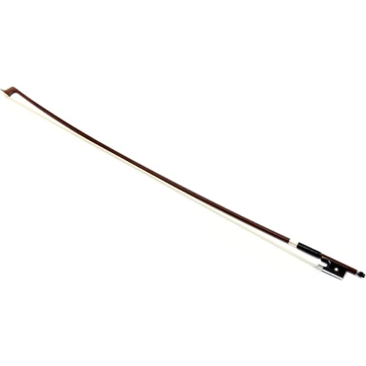Dörfler D9 Violin Bow 4/4, Geigenbogen aus Massaranduba mit Ebenholzfrosch und Drahtbewicklung, Made in Germany