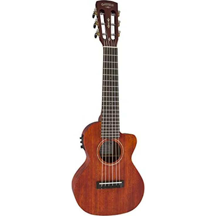 Gretsch G9126-ACE Guitar Ukulele, Tenor Style mit massiver Mahagoni Decke, Ovangkol Griffbrett und Fishman Kula Pickup, Natur Open-Pore Semi-Gloss, inkl. Gig Bag – Bild 4