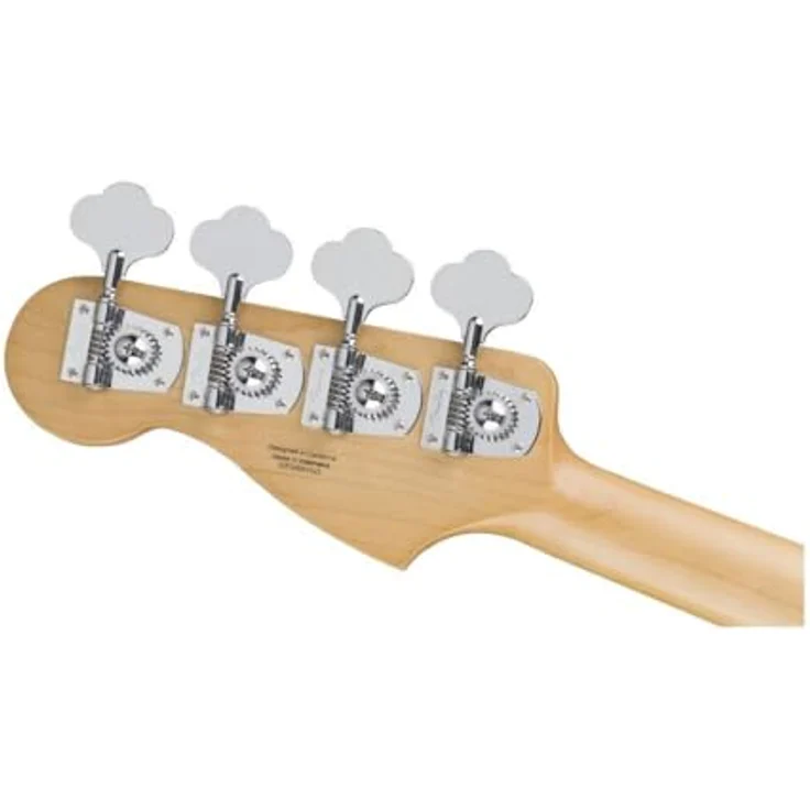 Fender Standard Precision Bass, E-Bassgitarre in Olympic White – Bild 5