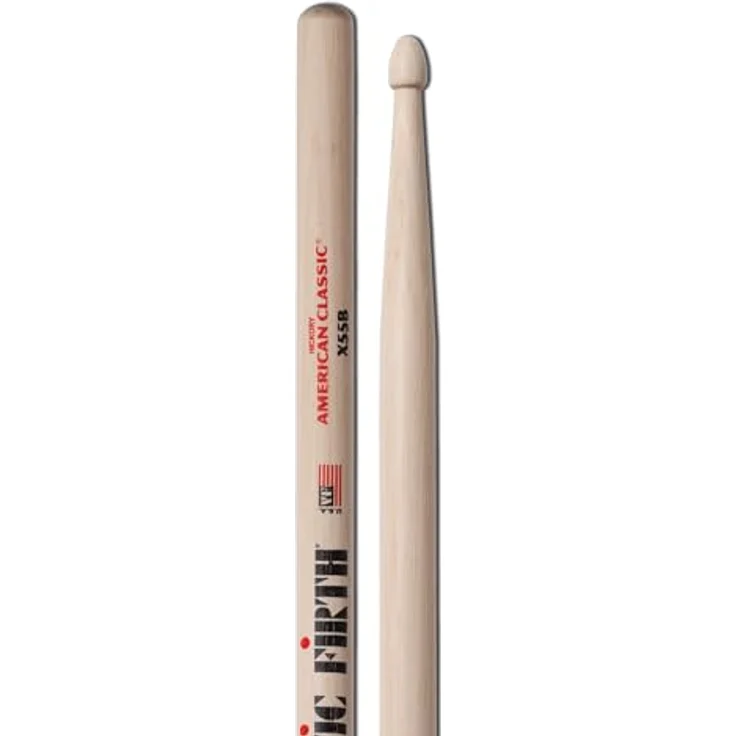 Vic Firth X55B American Classic Hickory, Drumsticks aus Hickory, 419mm lang, 15,5mm Durchmesser, Holz Kopf – Bild 1