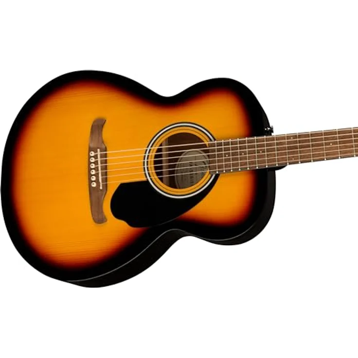 Fender FA-135 Concert WN Sunburst, Westerngitarre mit Linde Boden & Zargen, Fichten Decke, Walnuss Hals und Griffbrett, 20 Bünde, Sunburst-Finish – Bild 4