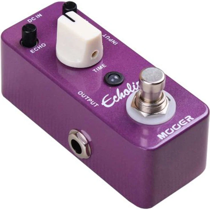 Mooer Echolizer, Vintage Delay Effektpedal mit warmer Klangfarbe, Verzögerung von 25-600ms, Metallgehäuse, Echter Bypass – Bild 2