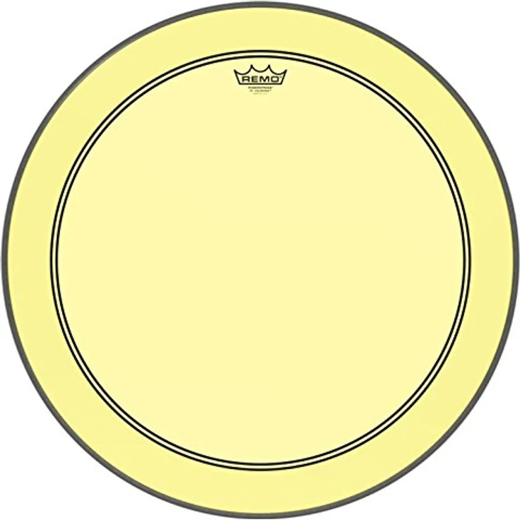 Remo 20" P3 Colortone Purple Bass Drum Schlagfell, einschichtig, 10 mil mit Dämpfungsring, inklusive Falam Slam – Bild 11