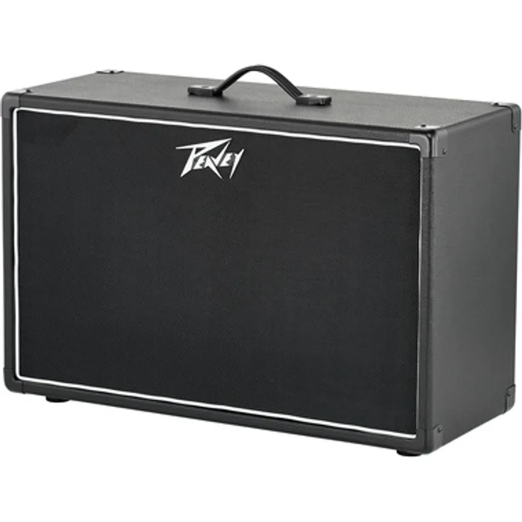 Peavey 212-6 2x12 Cab, Gitarrenbox mit 2x 12" Celestion Greenback 25, 50 Watt RMS, Schwarz