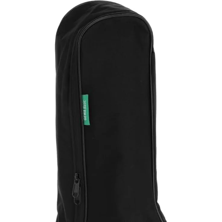 Gewa Classical 1/2 Gigbag Basic 5, Konzertgitarrentasche aus Nylon mit 5 mm Polsterung, schwarz – Bild 4