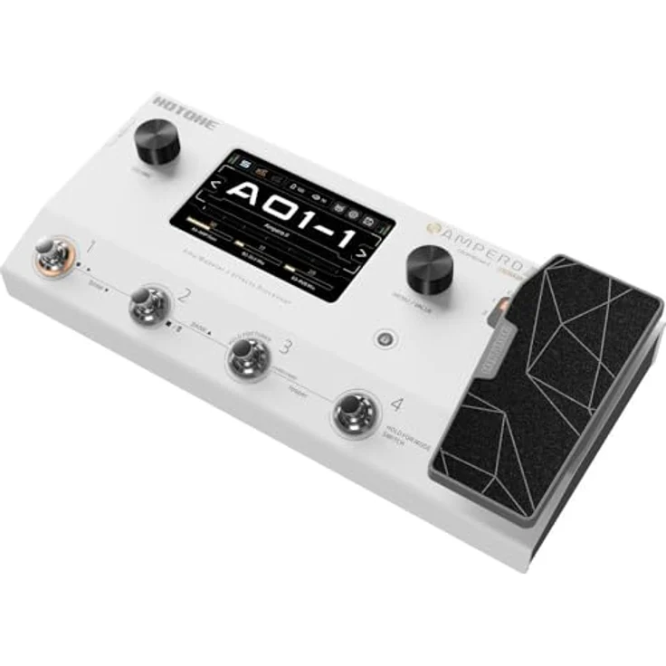 Hotone Ampero II, Gitarren-Multieffekte mit Tri-Core DSP, 460+ Effekten, 300 Presets, 5" Touchscreen – Bild 2