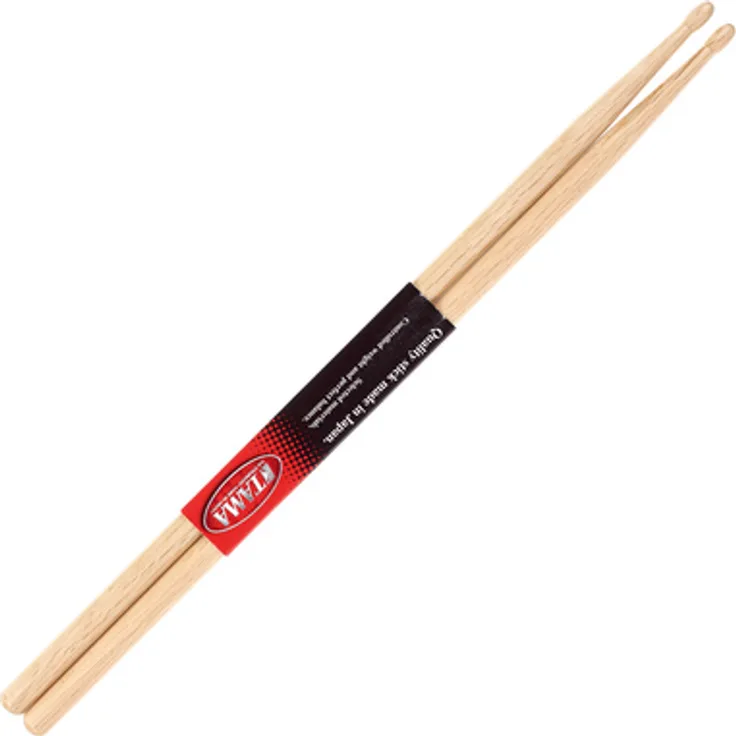 Tama Oak Lab Swinging Drum Sticks, OL-SW, aus Japanischer Eiche, 403mm Länge, 12,75mm Durchmesser, ovaler Kopf, kleiner ovaler Tip für definierten Beckensound