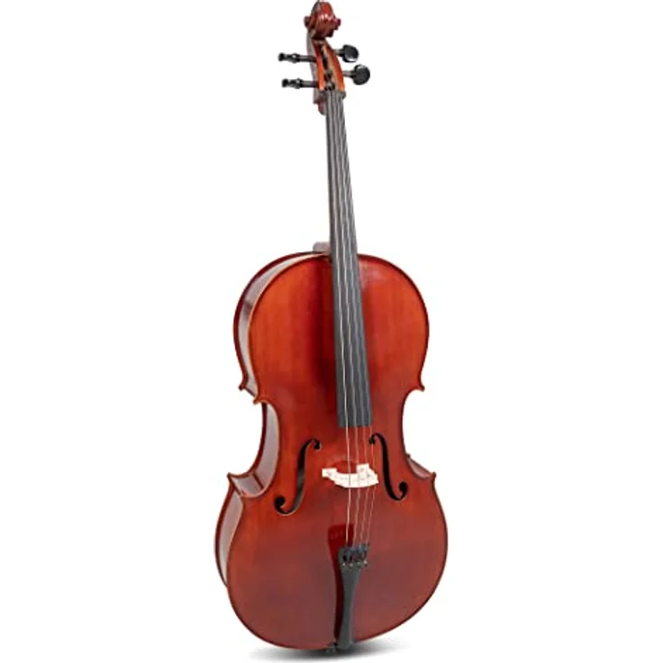 Gewa Pure Celloset EW 4/4, Cello mit massiver Fichtendecke, dunkler Lackierung und Ebenholz-Griffbrett – Bild 2