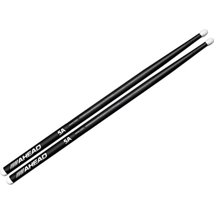 Ahead Sticks Model 5A, Aluminium Drumsticks mit austauschbaren Polyurethanabdeckungen und unzerbrechlicher Nylonspitze