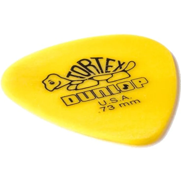 Dunlop Plectrums Tortex STD 0,73mm, Set mit 72 Stück, gelb – Bild 3