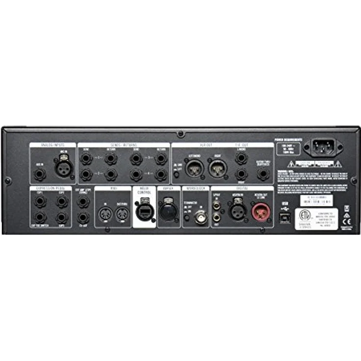 Line6 Helix Rack Guitar Processor, Dual DSP-Effekter mit 45 Amps, 30 Boxen, 70 Effekten, 3HE Rack, Schwarz – Bild 2