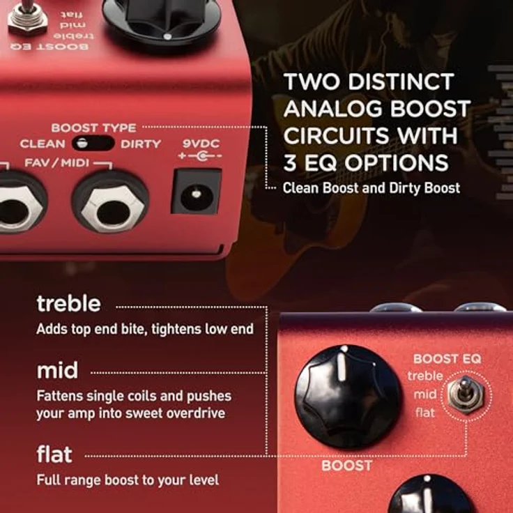 Strymon Compadre Compressor/Boost, Effektpedal für E-Gitarre & Bass mit analogen VCA-Kompressorschaltungen, zwei Voicing Optionen und EQ-Boost Funktionen – Bild 4