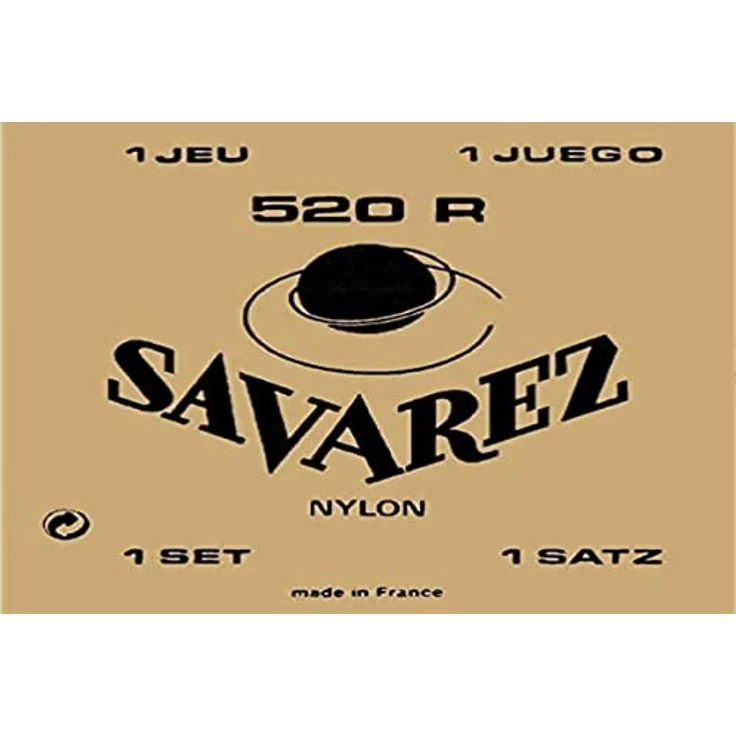 Savarez Traditional Concert 524J, Einzelsaiten für klassische Gitarre - Re4w hoch, passend für 520J – Bild 1