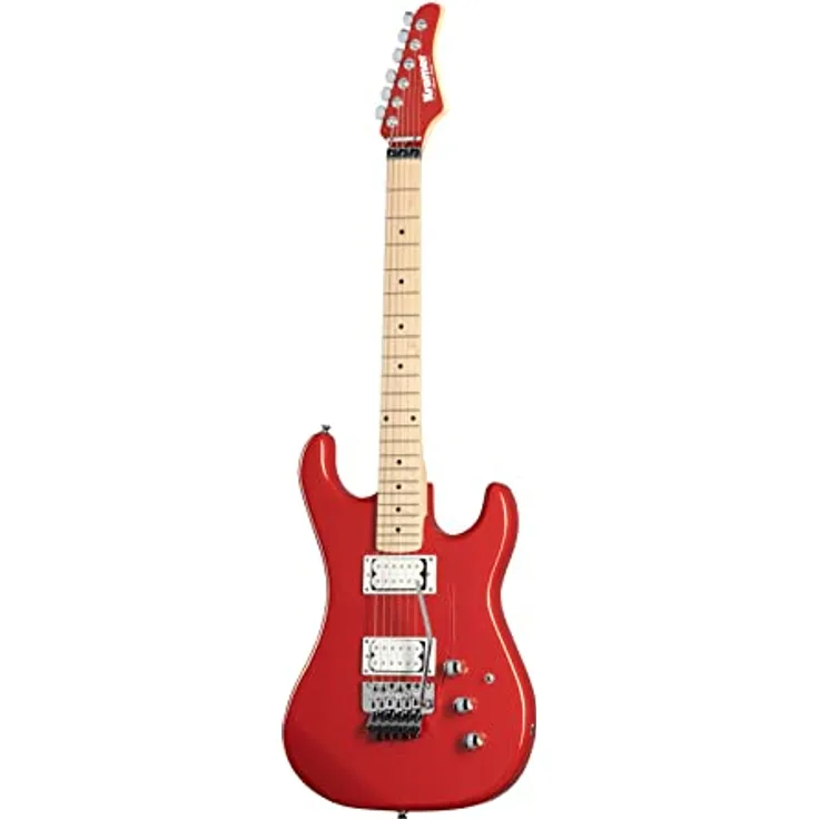Kramer Guitars Pacer Classic SR, E-Gitarre im ST-Style, Erle Korpus, Ahorn Hals und Griffbrett, Scarlet Red Metallic