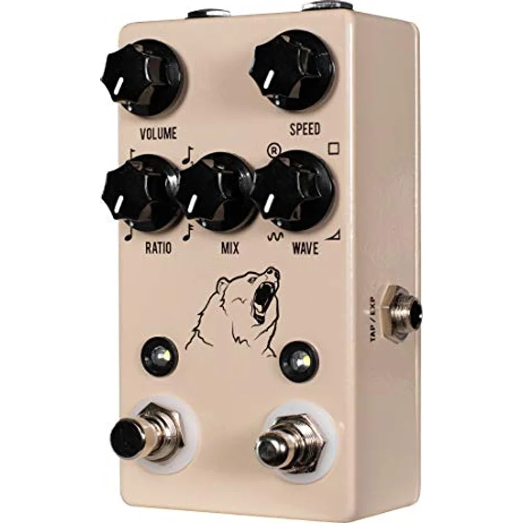 JHS Pedals Kodiak, Tremolo-Effektpedal mit Tap Tempo, True Bypass, 5 Reglern und Metallgehäuse – Bild 2