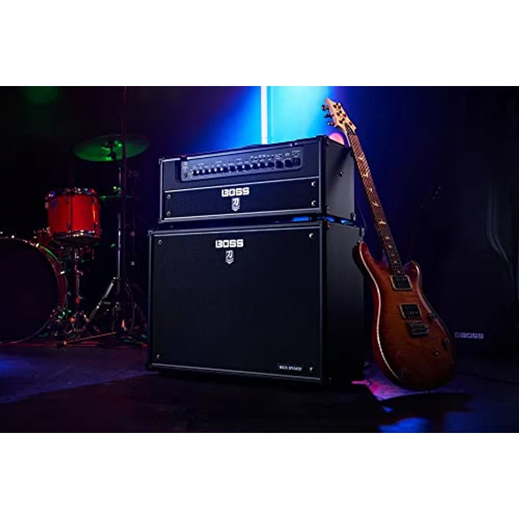 Boss Katana 212 Waza Cabinet, E-Gitarren Lautsprecherbox mit 2 x 12" Waza-Lautsprechern, 160 Watt, schwarz – Bild 7