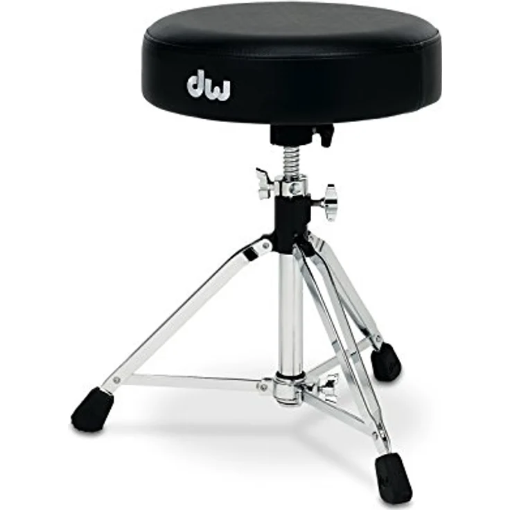Drum Workshop DW 9000 Series 9100M Heavy Duty Round Top Throne, stabiler Schlagzeughocker für beste Percussion-Instrumente – Bild 1