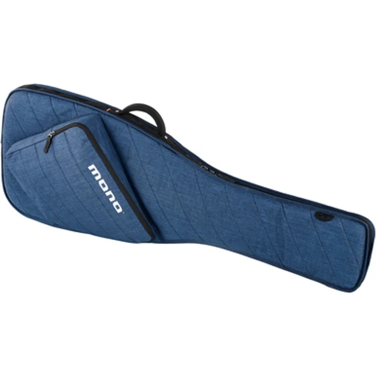 Mono Cases Bass Sleeve 2.0 MLB, Gigbag für E-Bass mit Stoßdämpfung, verstärktem Tragegriff und wasserabweisendem Material, Moonlight Blue