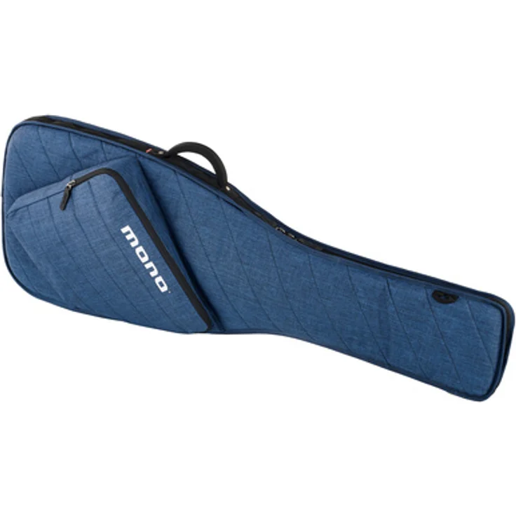 Mono Cases Bass Sleeve 2.0 MLB, Gigbag für E-Bass mit Stoßdämpfung, verstärktem Tragegriff und wasserabweisendem Material, Moonlight Blue