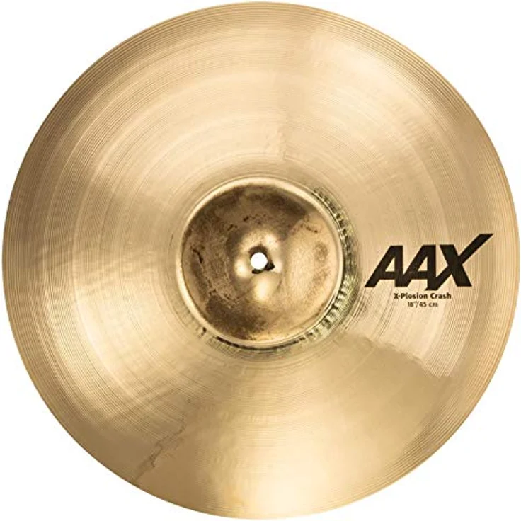 Sabian 18" AAX AAXplosion Crash, Brillant Schlagzeugbecken mit klarem, definiertem Sound und großem Dynamikbereich – Bild 1