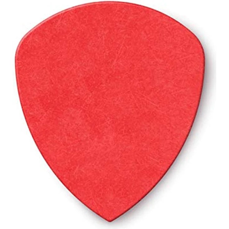 Dunlop Standard Flow Pick Set 0,50 mm, 12 Stück, langlebige Tortex Plektren mit spitzer Form, rot – Bild 2