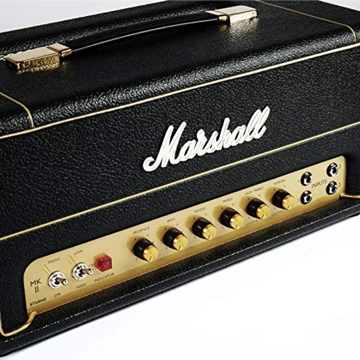 Marshall Studio Vintage SV20H, Röhren-Gitarren-Topteil mit 20 Watt und DI Out, schwarz – Bild 5