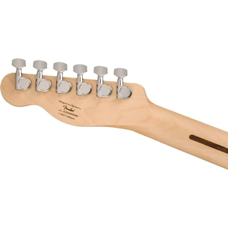 Squier Sonic Tele LRL, E-Gitarre mit Poplar Korpus, Ahorn Hals, 2x Ceramic Single-Coil Tonabnehmer, Torino Red – Bild 7