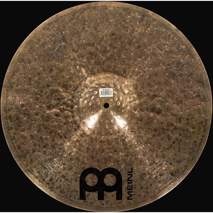 Meinl Cymbals Byzance Dark Crash 18 Zoll (45,72 cm), handgehämmert aus B20 Bronze, dunkles Finish, energischer, dunkler Attack – Bild 2