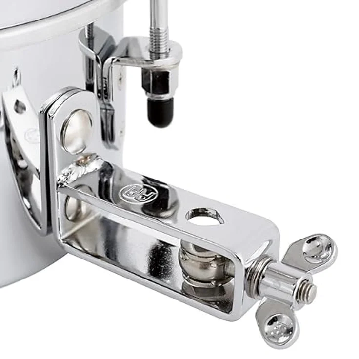 Meinl Percussion Drummer Series Timbales, 2 verchromte Stahl-Trommeln mit 8 und 10 Zoll, inkl. Halterung und Zubehör – Bild 2