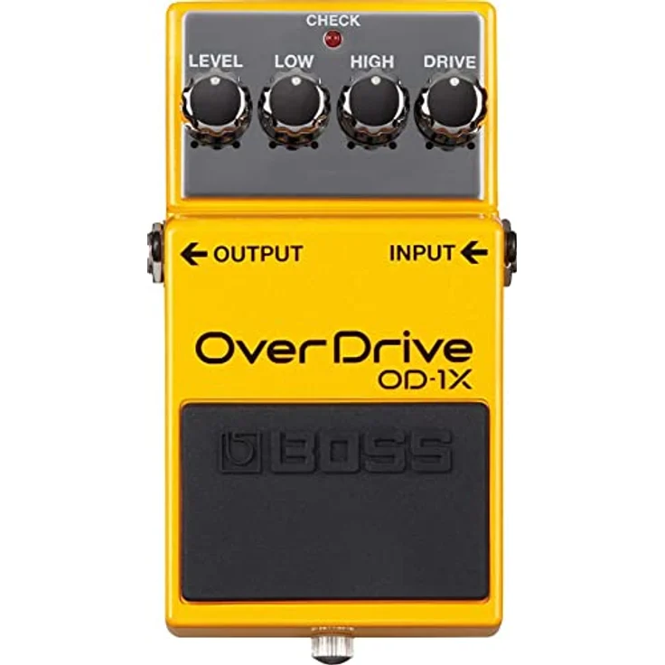 BOSS OD-1X Overdrive Guitar Pedal, Special Edition mit Multi-Dimensional Processing-Technologie und chromatischem Design – Bild 1