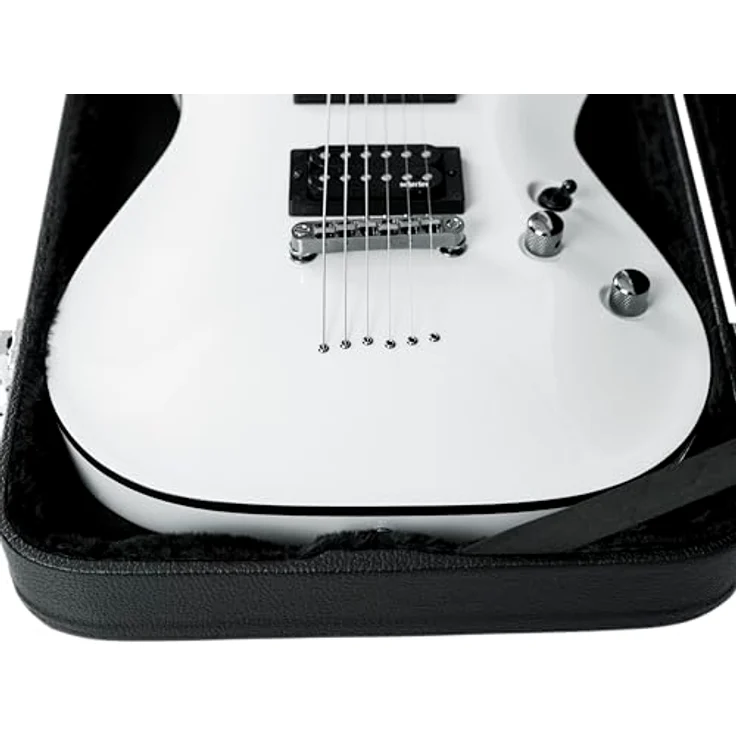 Gator GW - Electric Guitar Case, Koffer für E-Gitarre aus Sperrholz, Schwarz, Innenmaße 105 cm x 32 cm x 9 cm, Gewicht 3,81 kg – Bild 16