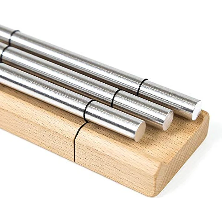 Schlagwerk PC3GD Power Chimes G-Major, 3er Satz in G-Dur mit Aluminium-Klangröhre und Buchenholzträger, inkl. Schlägel – Bild 5
