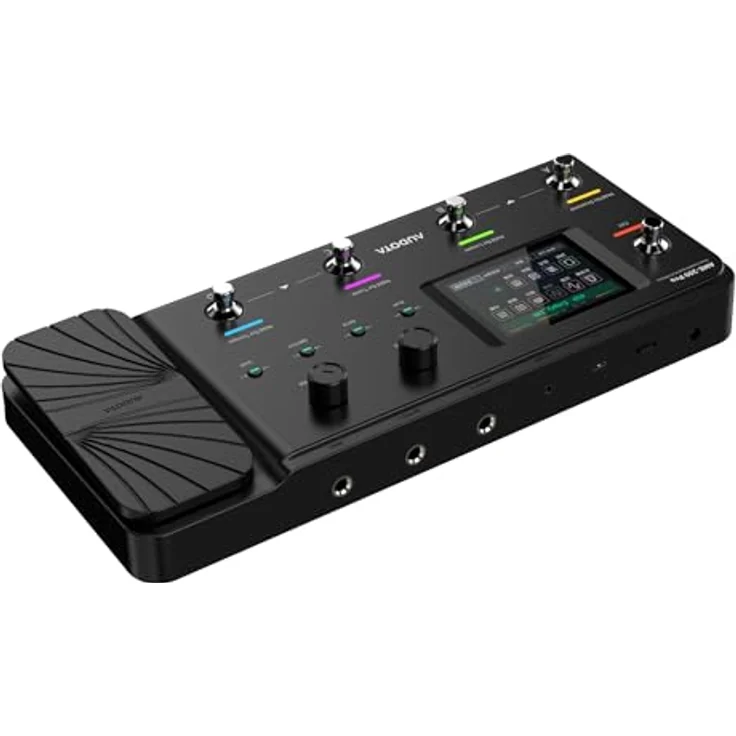 Audota AME-200 PRO Amp Modeler, Gitarren-Multieffekte mit 221 Effektmodellen, 98 Verstärkersimulationen, Bluetooth-Audio und integriertem Looper – Bild 3