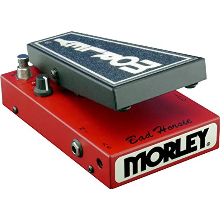Morley 20/20 Bad Horsie Wah, Mini Wah Effekt Pedal mit optischer Schaltung, Steve Vai Signature, 2 schaltbare Wah-Modi, Metallgehäuse – Bild 5
