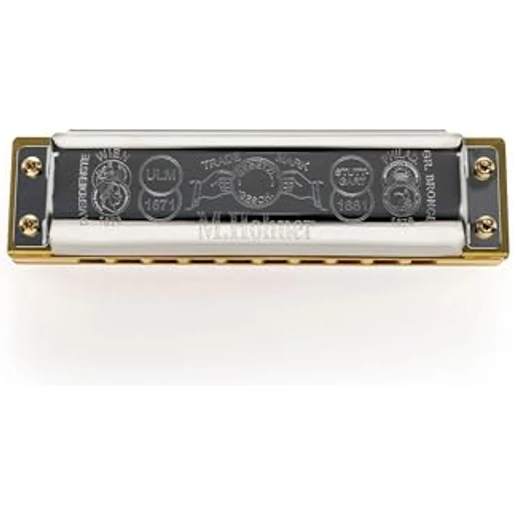 Hohner Marine Band Crossover C, Mundharmonika mit 20 Tönen, schichtverleimtem Bambus Kanzellenkörper und Edelstahl Schalldecken – Bild 4