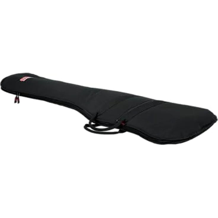 Gator Bass Guitar Gigbag, verstärkt mit 10 mm Schaumstoffpolsterung, geräumige Außentasche, Innenmaße: 1194 mm x 381 mm x 89 mm – Bild 9