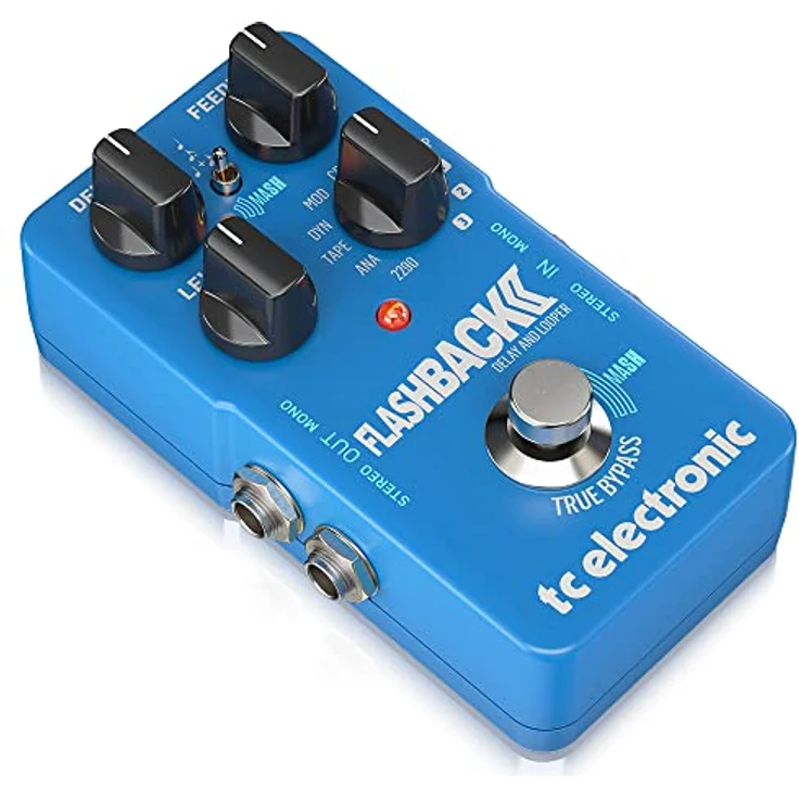 TC Electronic FLASHBACK 2 DELAY, Delay-Pedal mit MASH-Fußschalter, Crystal-Delay, 8 Delay-Modi und 3 TonePrint-Slots – Bild 3