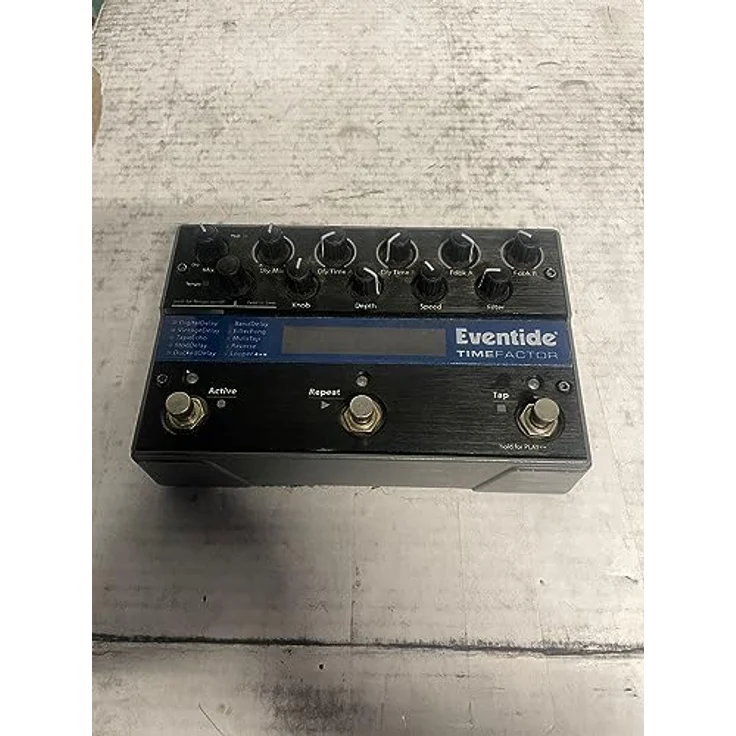 Eventide TimeFactor Twin Delay Stombox, Delay-Pedal mit 2 unabhängigen 3-Sekunden-Verzögerungen, 12 Sekunden Looper und USB-Upgradefähigkeit – Bild 4