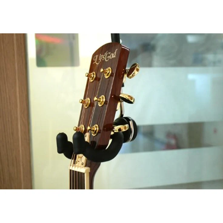 The Guitar Hanger Gitarrenständer, geeignet für Gitarren & Bässe, max. Sattelbreite 48mm, Gesamtgröße 25 cm – Bild 5