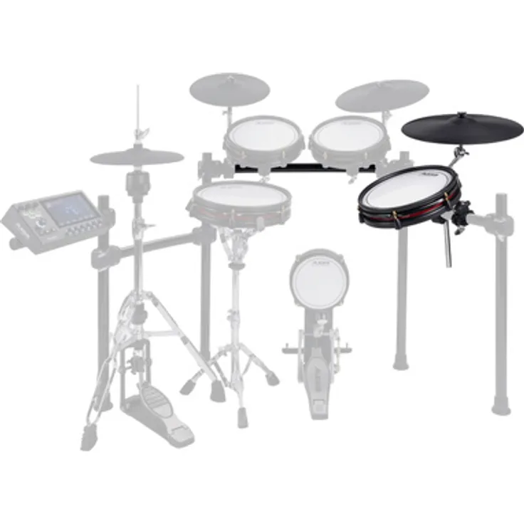 Alesis Strata Club Expansion Pack, E-Drums Erweiterungsset mit 16" ARC Becken Pad und 12" Zwei-Zonen Tom Pad