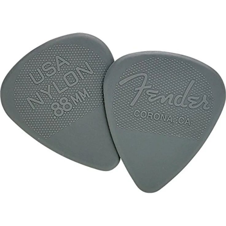 Fender Nylon 0,88 Pack, 12er Set klassisches 351 Pick aus Nylon, Stärke 0,88 mm – Bild 1