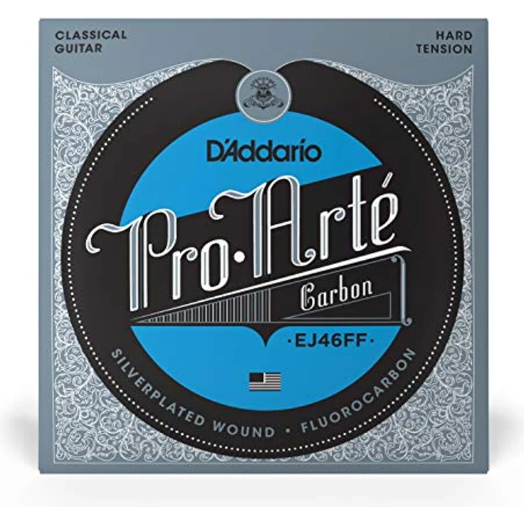 Daddario EJ46FF, Konzertgitarrensaiten, Pro Arte Serie, Carbon Treble & Dynacore Bass, Hard Tension – Bild 2